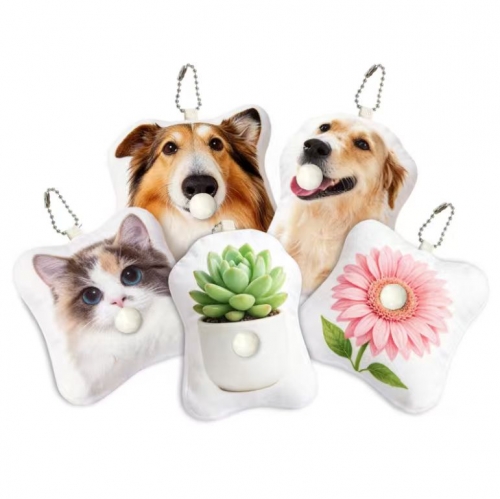 Custom Photo Shaped Keychain ( 10cm ) | Ships from USA