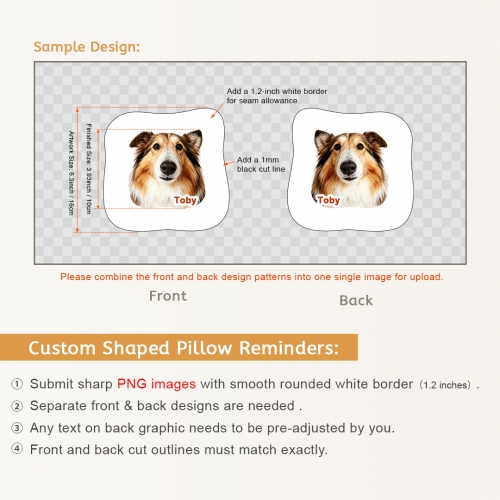 Custom Photo Shaped Keychain ( 10cm ) | Ships from USA