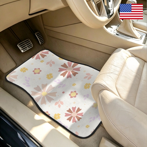 Front Car Floor Mats ( 2-Piece Set ) | Ships from USA