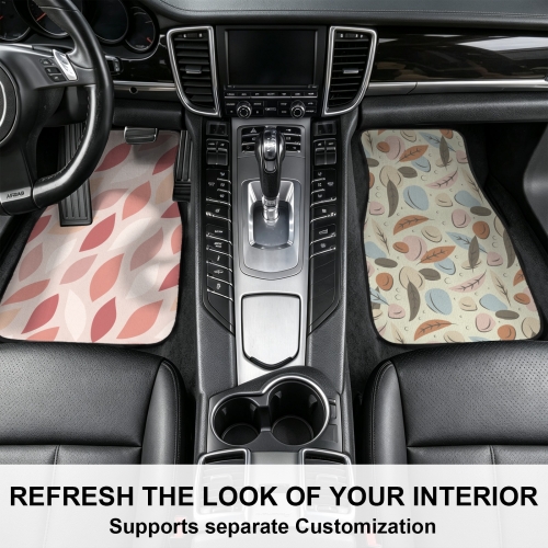 Front Car Floor Mats ( 2-Piece Set ) | Ships from USA