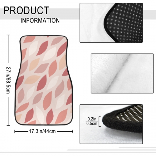 Front Car Floor Mats ( 2-Piece Set ) | Ships from USA
