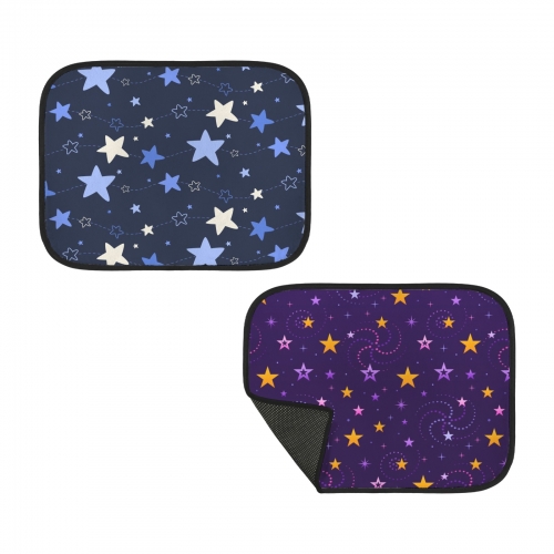 Rear Car Floor Mats ( 2-Piece Set ) | Ships from USA