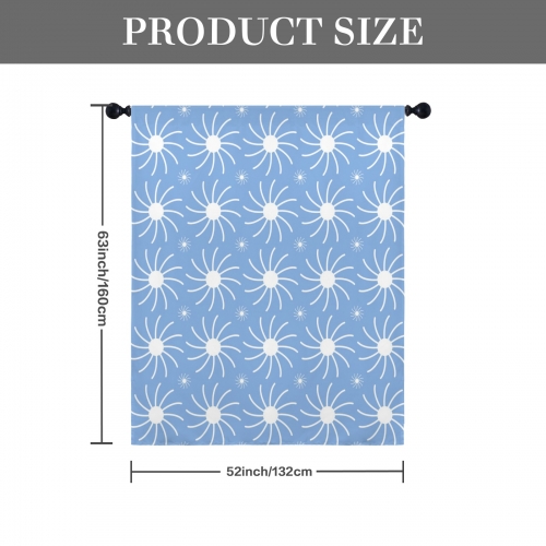 Window Curtain 132 x 160cm ( 1 Piece ) | Ships from USA