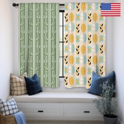 Window Curtains 132 x 160cm ( Set of 2 ) | Ships from USA