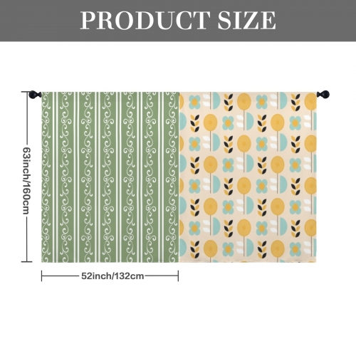 Window Curtains 132 x 160cm ( Set of 2 ) | Ships from USA