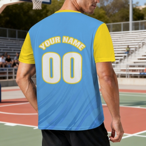 Men's V-Neck Jersey ( Model T97 ) ( US Fulfillment –California  )