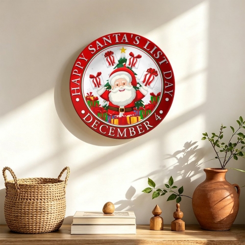 Round Art Decorative Plate With Stand