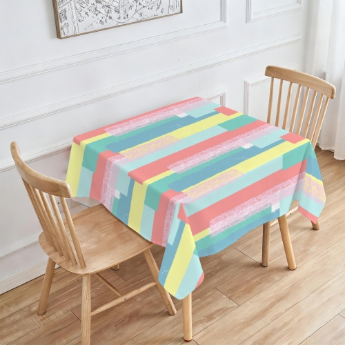 Custom Square Tablecloth 54" x 54" | Ships from USA
