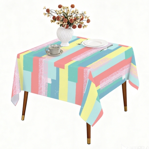 Custom Square Tablecloth 54" x 54" | Ships from USA