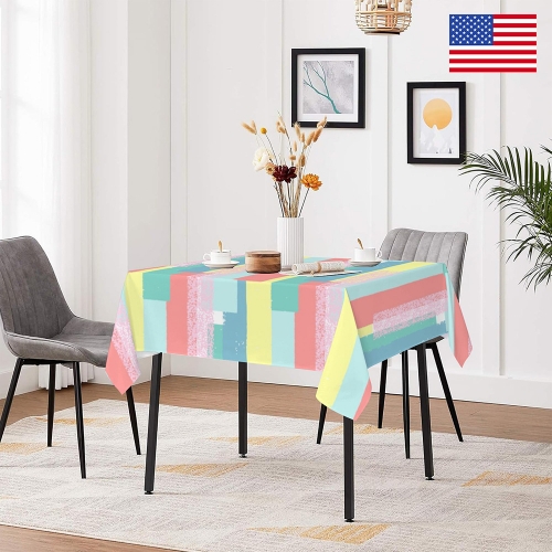 Custom Square Tablecloth 54" x 54" | Ships from USA
