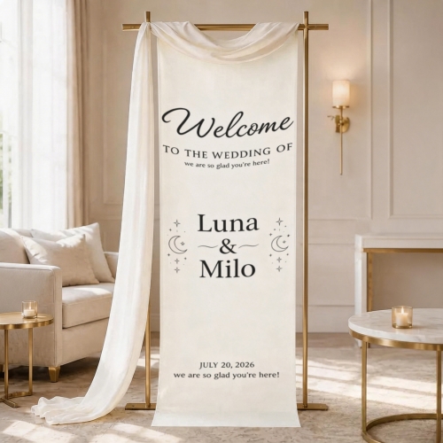 Cotton Linen Wall Tapestry 30" x 80" | Ships from USA