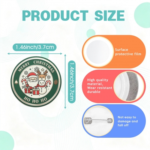 Custom Pin Badge ( 37mm ) | Ships from USA