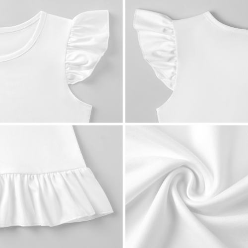 Girls' Ruffle Hem Nightgown