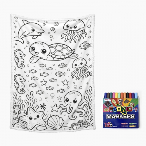 Doodle Blanket 100 × 150cm