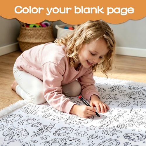 Doodle Blanket 100 × 150cm