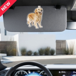 Custom Shaped Car Sun Visor Clip