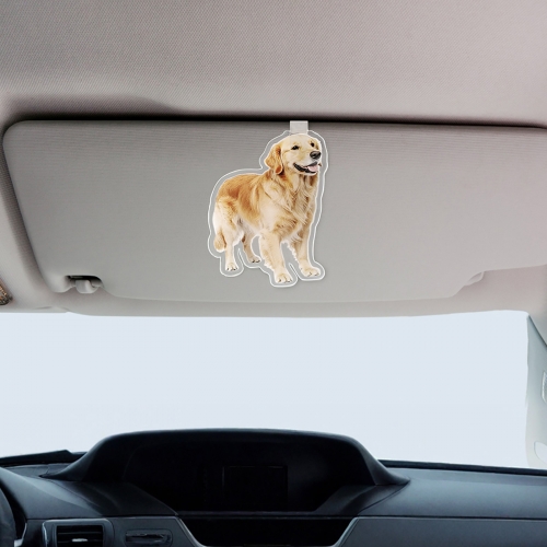 Custom Shaped Car Sun Visor Clip