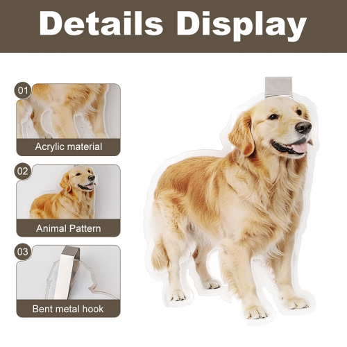 Custom Shaped Car Sun Visor Clip