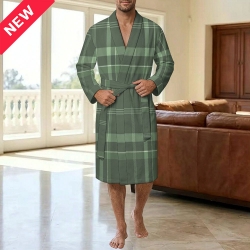 Flannel Adult  Lounge Robe