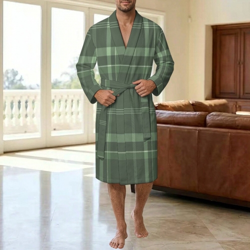 Flannel Adult  Lounge Robe