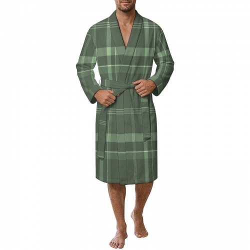 Flannel Adult  Lounge Robe