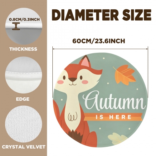 Round Floor Mat