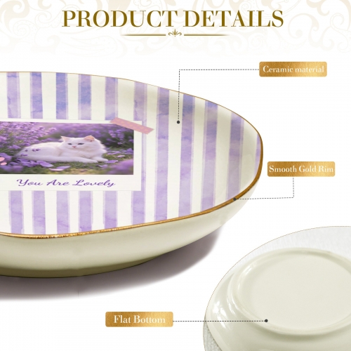 Wavy Round Jewelry Dish