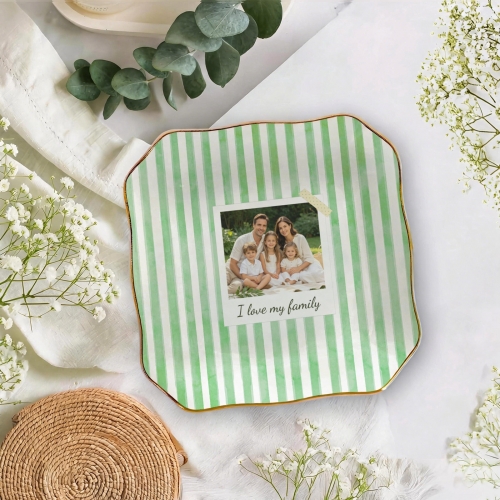 Wavy Square Jewelry Dish