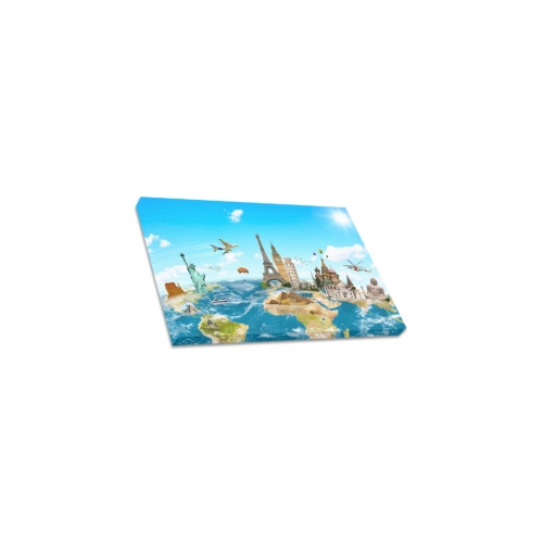 Inner Frame Canvas Print 12" x 8" | Ships from USA