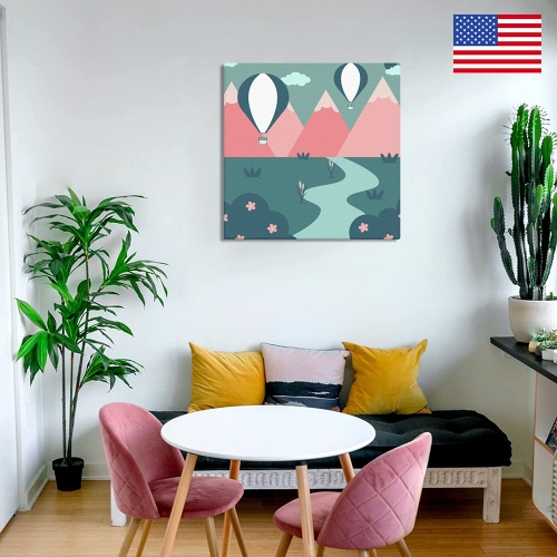 Inner Frame Canvas Print 12" x 12" | Ships from USA