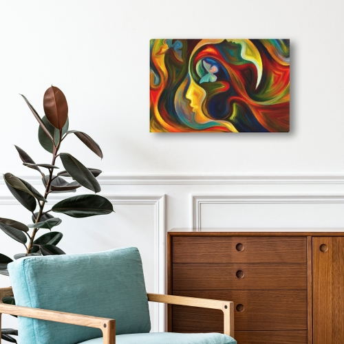 Inner Frame Canvas Print 18" x 12"  ( US Fulfillment - Chicago )