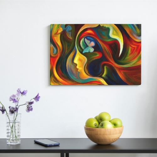 Inner Frame Canvas Print 18" x 12"  ( US Fulfillment - Chicago )