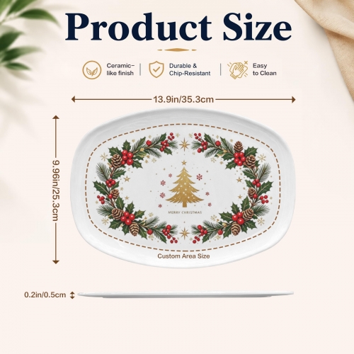 Custom Decorative Plate | Ships from USA