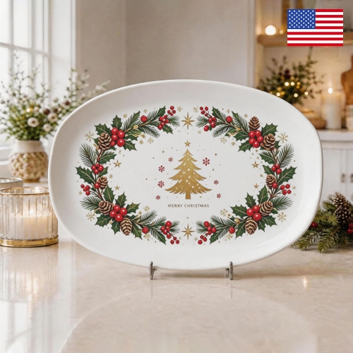 Custom Decorative Plate | Ships from USA