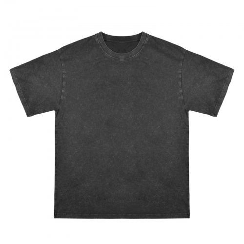 Men's Washed Cotton T-Shirt ( Back Printing )（Model T92）| Ships from USA