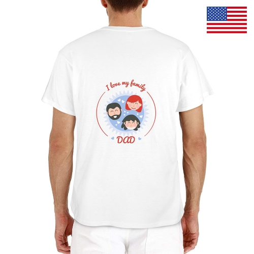 Custom Men's T-Shirt ( Back Printing ) | Ships from USA