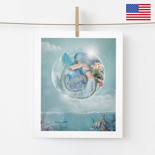 Art Print 8" x 10" ( Set of 4 ) | Ships from USA
