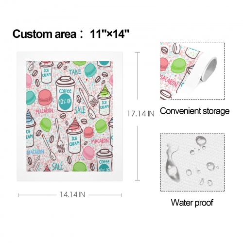 Art Print 11" x 14" ( Set of 4 ) | Ships from USA