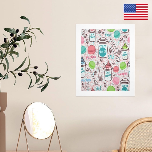 Art Print 11" x 14" ( Set of 4 ) | Ships from USA