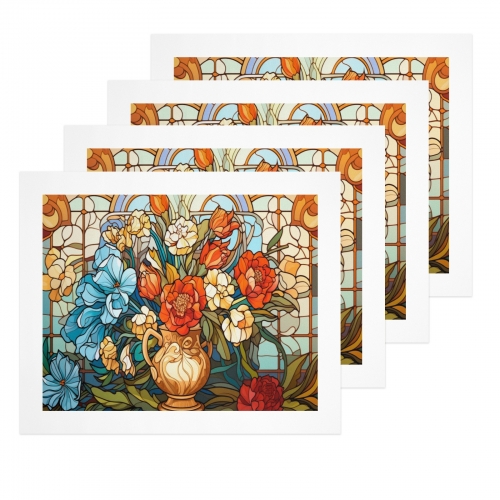 Art Print 14" x 11" ( Set of 4 ) | Ships from USA