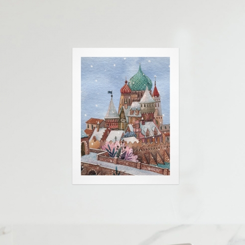 Art Print 12" x 16" ( Set of 4 ) | Ships from USA