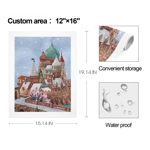 Art Print 12" x 16" ( Set of 4 ) | Ships from USA
