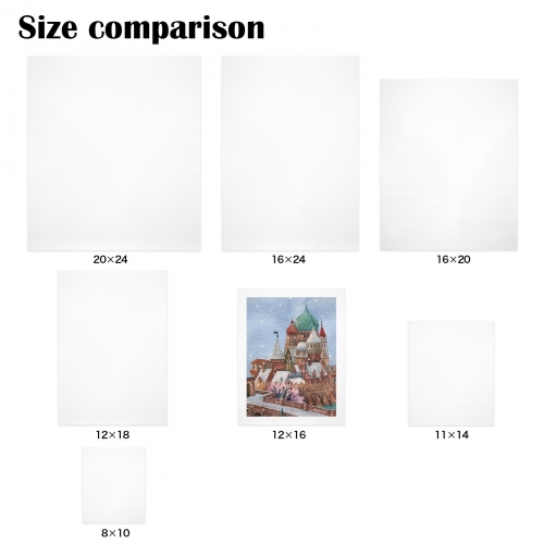 Art Print 12" x 16" ( Set of 4 ) | Ships from USA