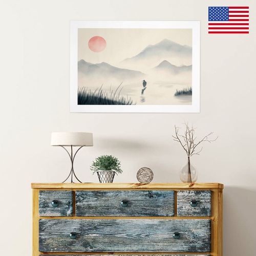 Art Print 16" x 12" ( Set of 4 ) | Ships from USA