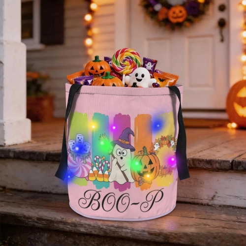 Halloween Multi-Color LED Light-Up Candy Bag