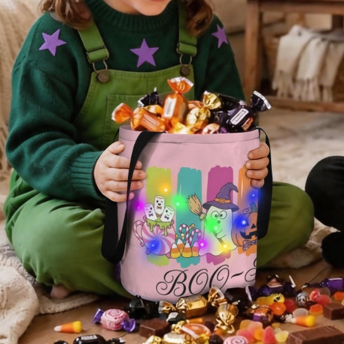 Halloween Multi-Color LED Light-Up Candy Bag