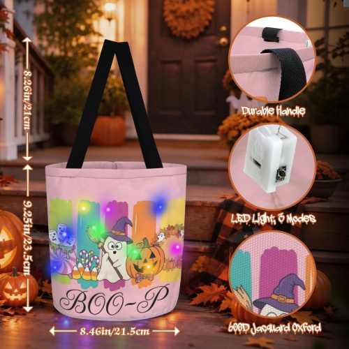 Halloween Multi-Color LED Light-Up Candy Bag