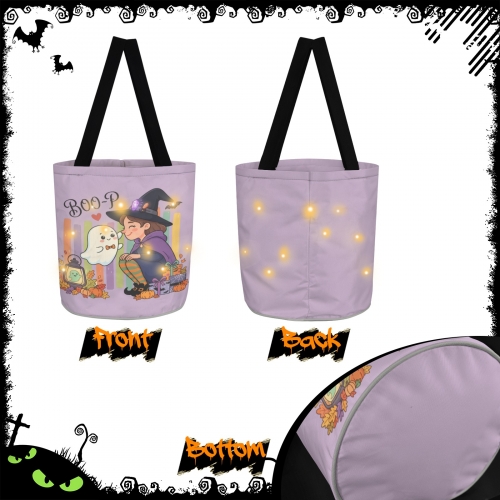 Halloween Warm White LED Light-Up Candy Bag