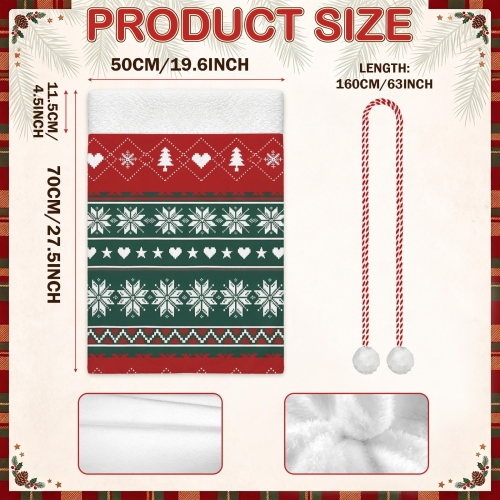 Christmas Drawstring  Gift Bag