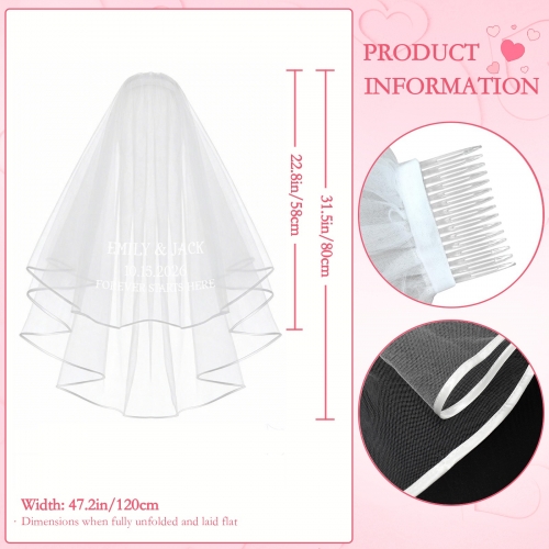 Custom Bridal Veil